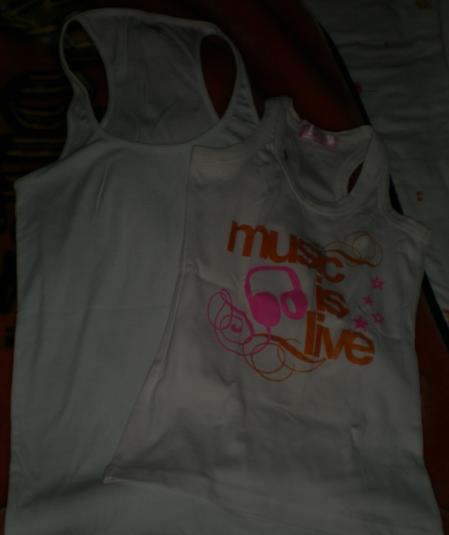 Camiseta de tirantas